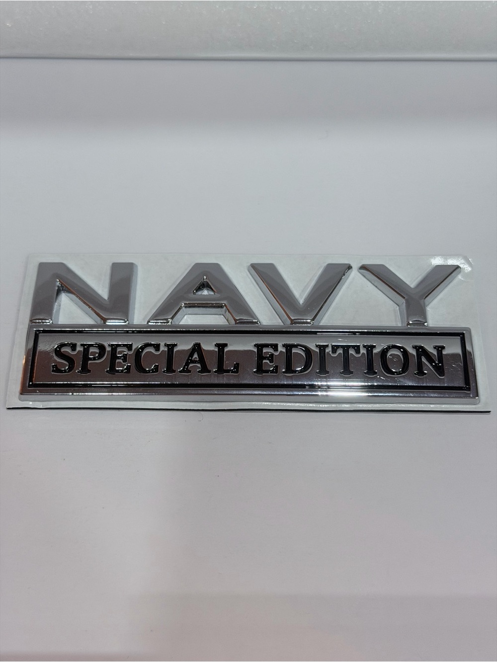 NAVY Special Edition Chrome Emblem Badge